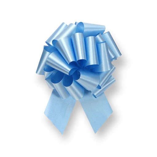 Picture of PULL BOW RIBBON 50MM BLUE